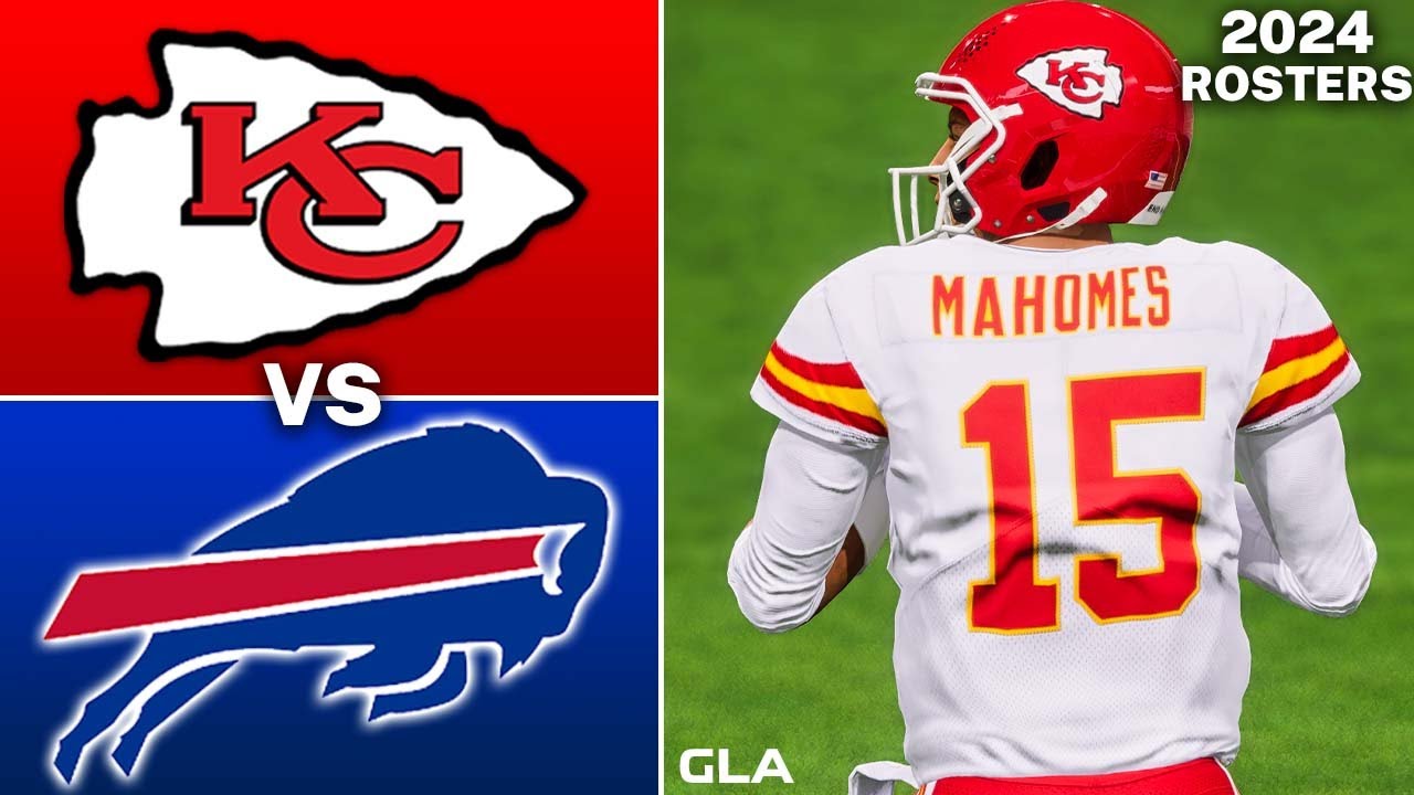 Chiefs vs. Bills Simulation 2024 Rosters Madden 23 YouTube