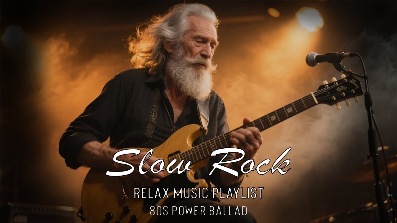 🔥 Slow Rock & Classic Rock Ballad Collection 🎸 Nostalgic Love Songs of the 70s & 80s