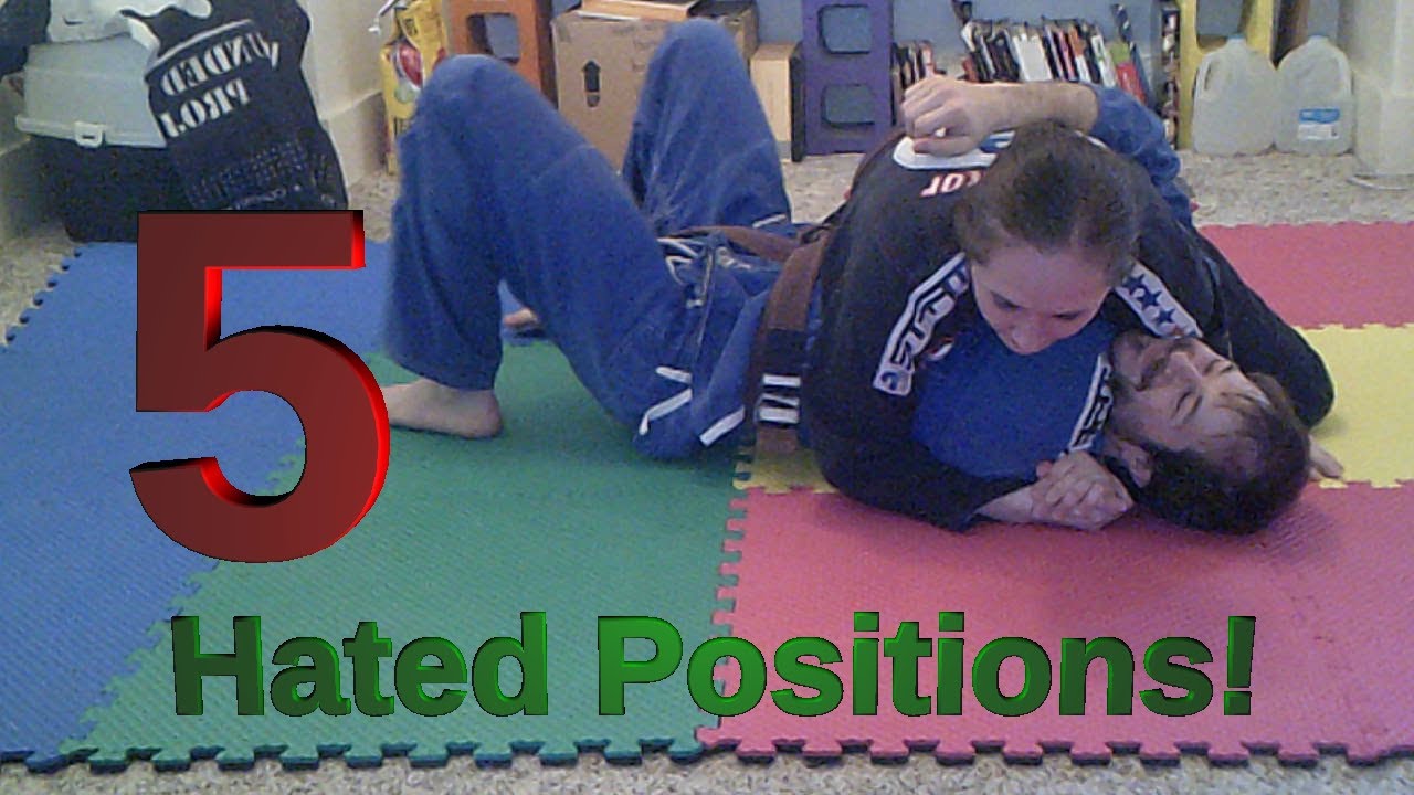 5 Uncomfortable BJJ Positions We HATE Getting Stuck In - YouTube