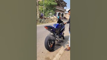 r15 v3 modification exhaust without DB original sound😮‍💨||@az.rider1