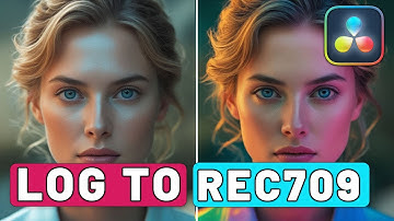 Convert APPLE LOG To Rec709 In Davinci Resolve