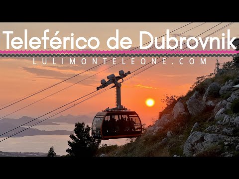 Teleférico de Dubrovnik! 🚠 Dubrovnik cable car!