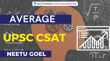 Average | Crack UPSC CSE/IAS English 2021/22  | Neetu Goel