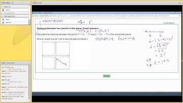 GA Distance between two points in the plane   Exact answers