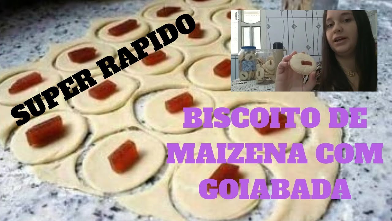 RECEITA DE BISCOITO DE MAIZENA PASSO A PASSO