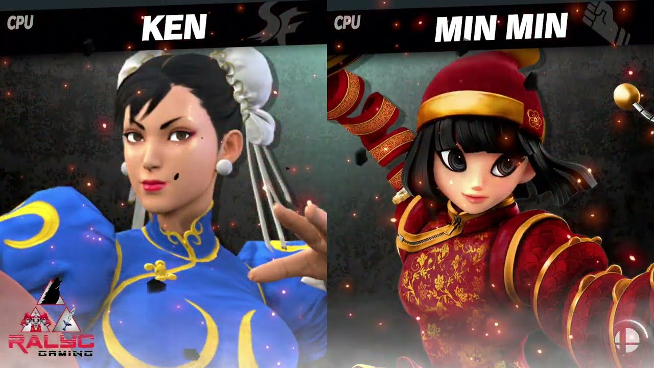 Smash Mods Ultimate: Chun Li vs Min Min