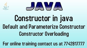 constructor in java in hindi