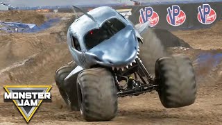 Megalodon winning Freestyle | Justin Sipes | Monster Jam Denver 2019 | Monster Jam screenshot 4