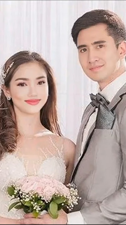 Fuji dan Verrell Dalam Balutan Busana Pengantin Modern Rancangan Ai
