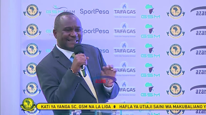 MABADILIKO YANGA:  Kamati ya mabadiliko yaeleza hatua ilizopitia kuwakubali Laliga