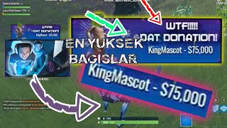 450.000 dolar bağış alan yayıncı (en yüksek bağış alan twitch yayıncıları )