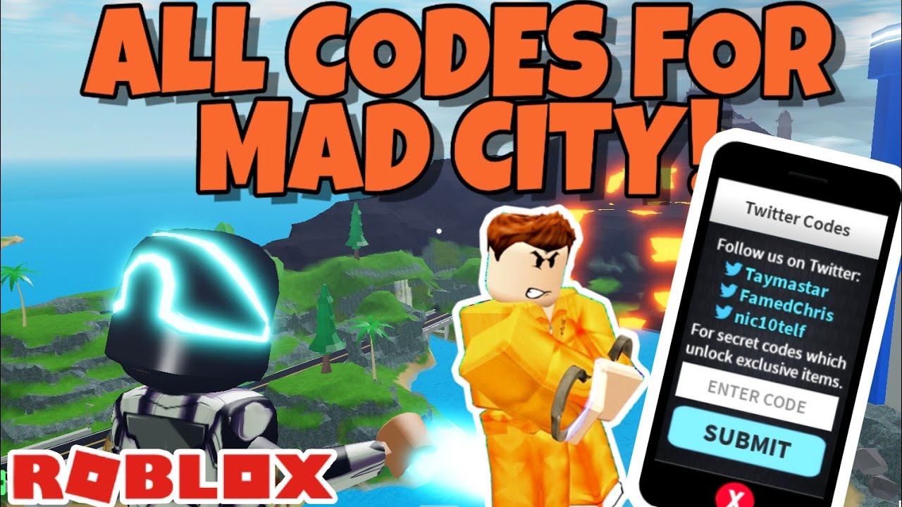 ALL MAD CITY CODES! (August 2019)