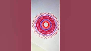 The Spirograph Drawing Ruler | #shorts #Atik_official #drawing #spirograph