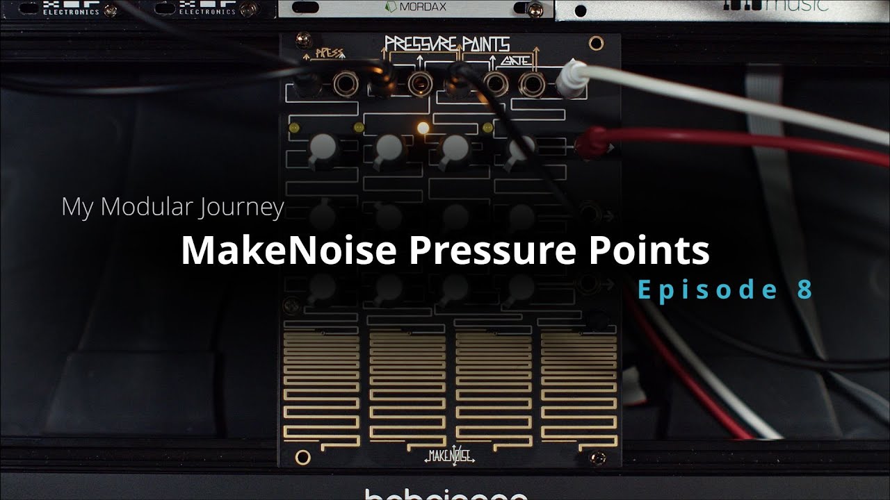 DTM・DAW Makenoise pressure points & Brains Makenoise pressure