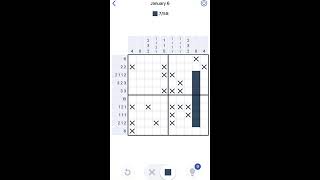 Nonogram January 6 2020