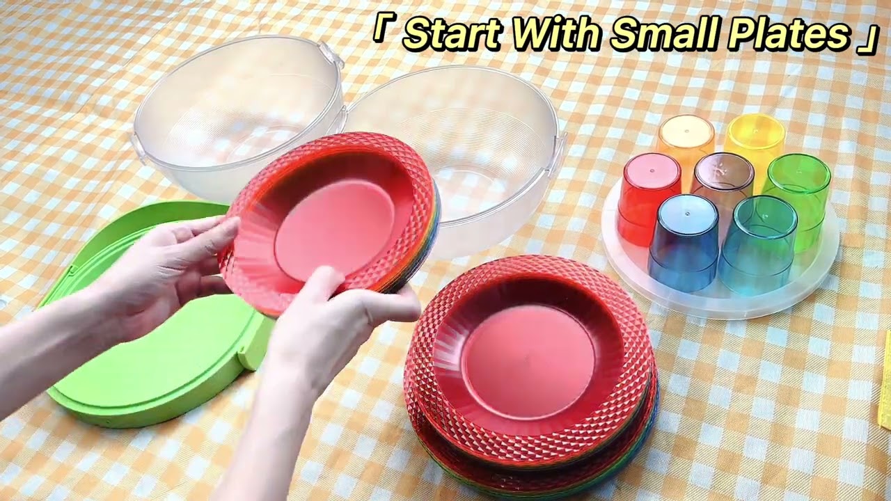 Outdoor Tableware Set Instructions