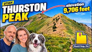 Hiking Thurston Peak from Francis Peak | Utah’s Two-County High Point @TheDiabeticHiker