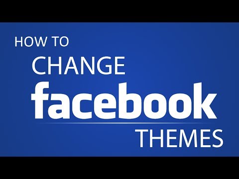 How To Change Facebook Theme with google chrome 2014?