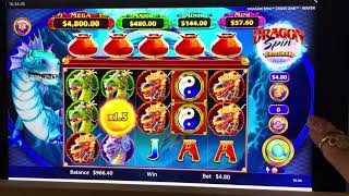 Playing Slots For Fun Ep 121 - Dragon Spin Cross Link Water