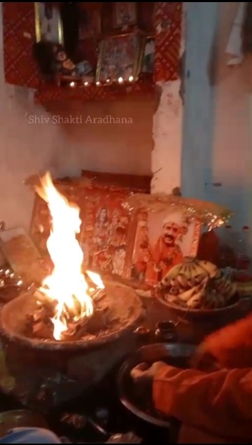 Mata Rani Havan Pujan Best Short Video | Maa Durga Songs | #shorts # ...