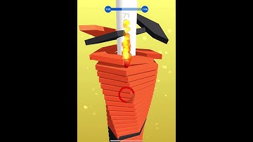 Stack Ball ⚽️ 🍓3D Level 1125 Gameplay (iOS,Android) #shorts #stackball3d #stack-ball