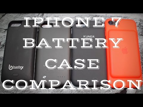 iPhone 7 Battery Case Comparison || Which Do You Choose?