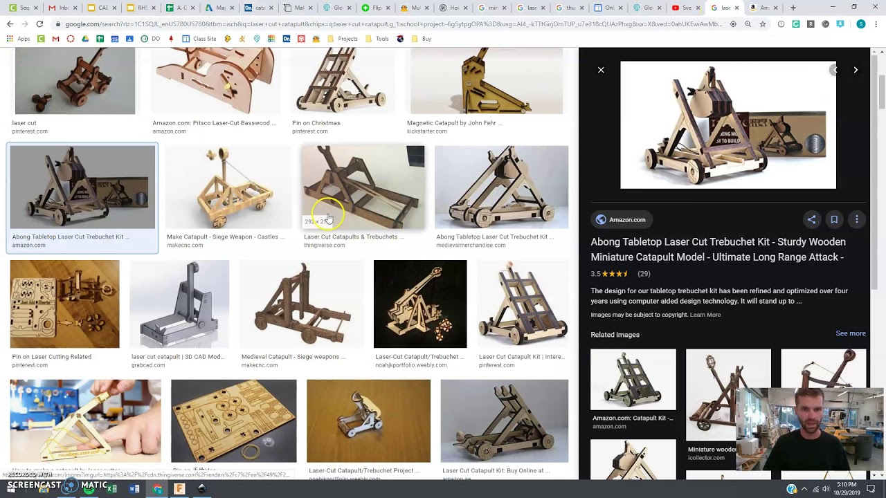 Catapult Laser Cuter Layout Laser Cut Catapult - Part 1 - YouTube