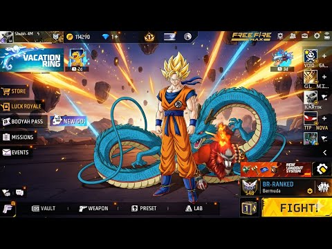 Free Fire x Dragon Ball Z Confirm 🐉🔥