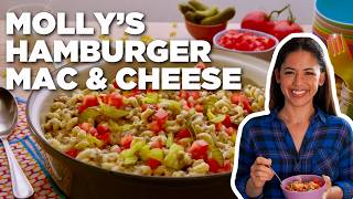 Molly Yehs Hamburger Mac U0026 Cheese  Girl Meets Farm  Food Network