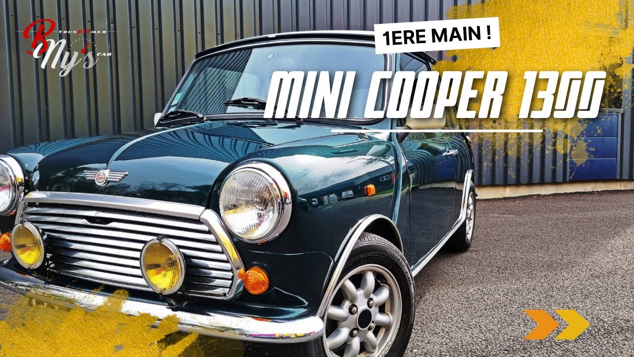 MINI Cooper 💂‍♂️💚 - 1300cm3 1ère main ! - YouTube
