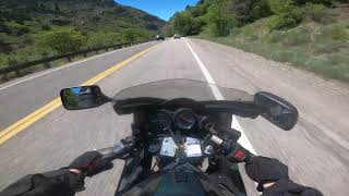 Suzuki RF900R canyon ride!