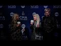 The Band Perry talks new music and hitting the road in full force in 2026 | CMA Awards Backstage
