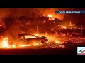 La cifra de muertos en los 2 gigantescos incendios que queman California es ya de 51 víctimas