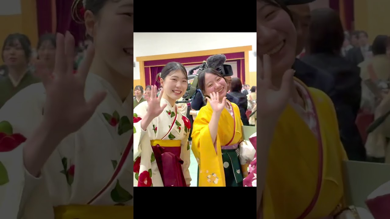 卒業式・短大閉校式を挙行#美作大学 #shorts