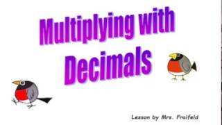 Multiplying with Decimals - Practice