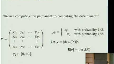 The Complexity of the Non-commutative Determinant - Srikanth Srinivasan
