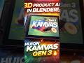 3D Product Ad in Blender 🔥 | Huion Kamvas Gen 3 #3danimation