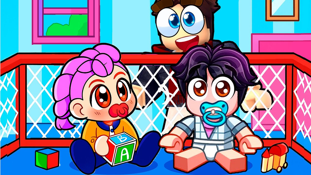 J'ADOPTE les BEBES KPOP DEMON HUNTER sur Roblox BROOKHAVEN !