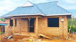 Our 700K One Bedroom House in the village is ready for Plastering