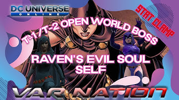 DCUO - T1/T2 Open World Boss - Raven