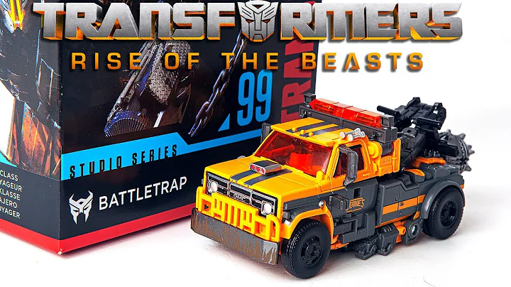 Transformers TF7 Rise Of The Beasts Studio Series SS99 BATTLETRAP Truck Vehicle Robot Figure