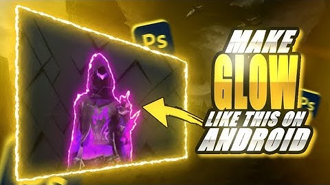 How To Make Glowing Effect On Android 😯 | Tutorial | EpikVizuals 
