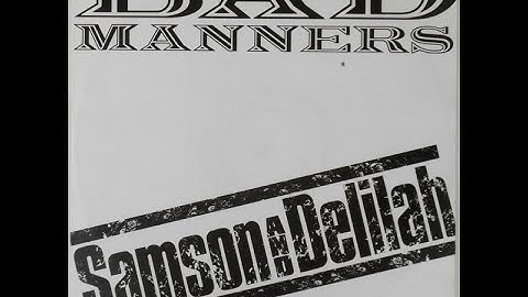 Bad Manners - Samson & Delilah (Biblical Version) (12" Extended Version) - 1982