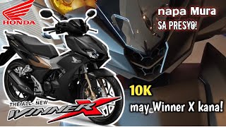 10K May Honda WinnerX 150 abs kana!  Quick review , Price update @crisridemotovlog