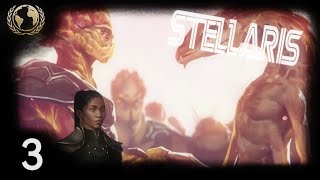 Stellaris NZZ (UNE) Gameplay #3 - "Legendarni" przywódcy w szeregach