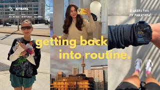 Getting Back Into Routine ⭐ Marathon Taper, New Haircut, & Feeling Overwhelmed 🫠