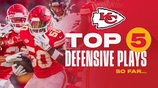 Chiefs' Top 5 Defensive Plays of the Season, So Far | 2023 Kansas City Chiefs