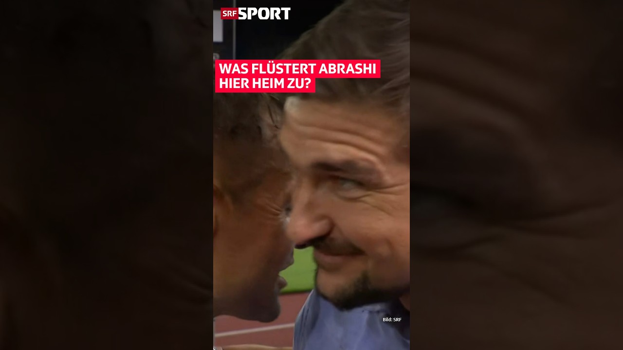 Was flüstert Abrashi Heim zu? 👀 | SRF Sport
