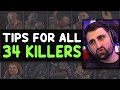 Tips  advice for each killer in dbd