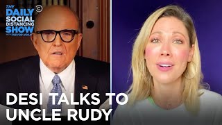 Desi Lydic’s Quarantine Check-In With Rudy Giuliani | The Daily Social Distancing Show